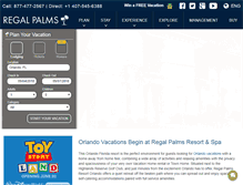 Tablet Screenshot of portuguese.regalpalms.com